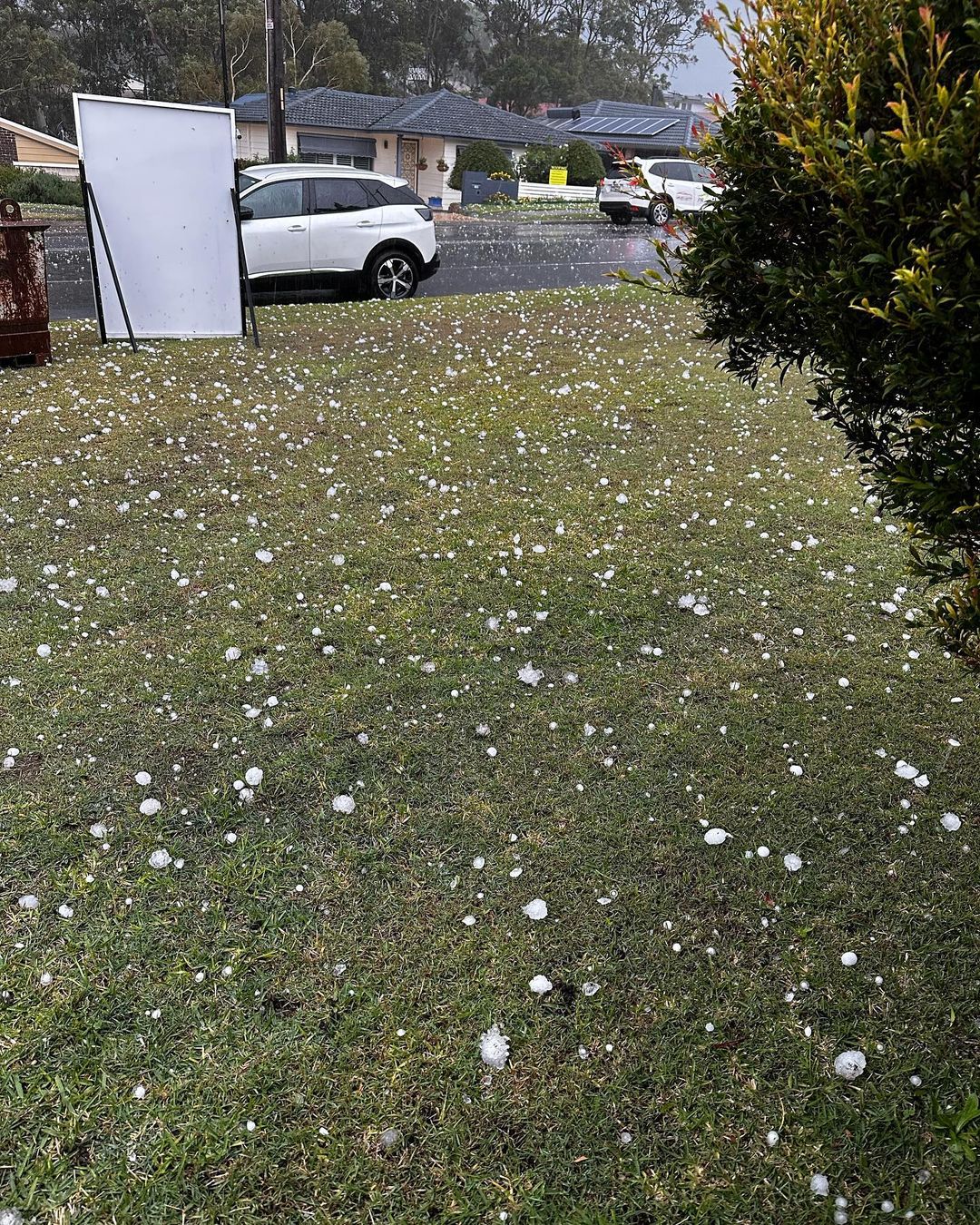 Lightning, hail hit NSW Central Coast and Newcastle